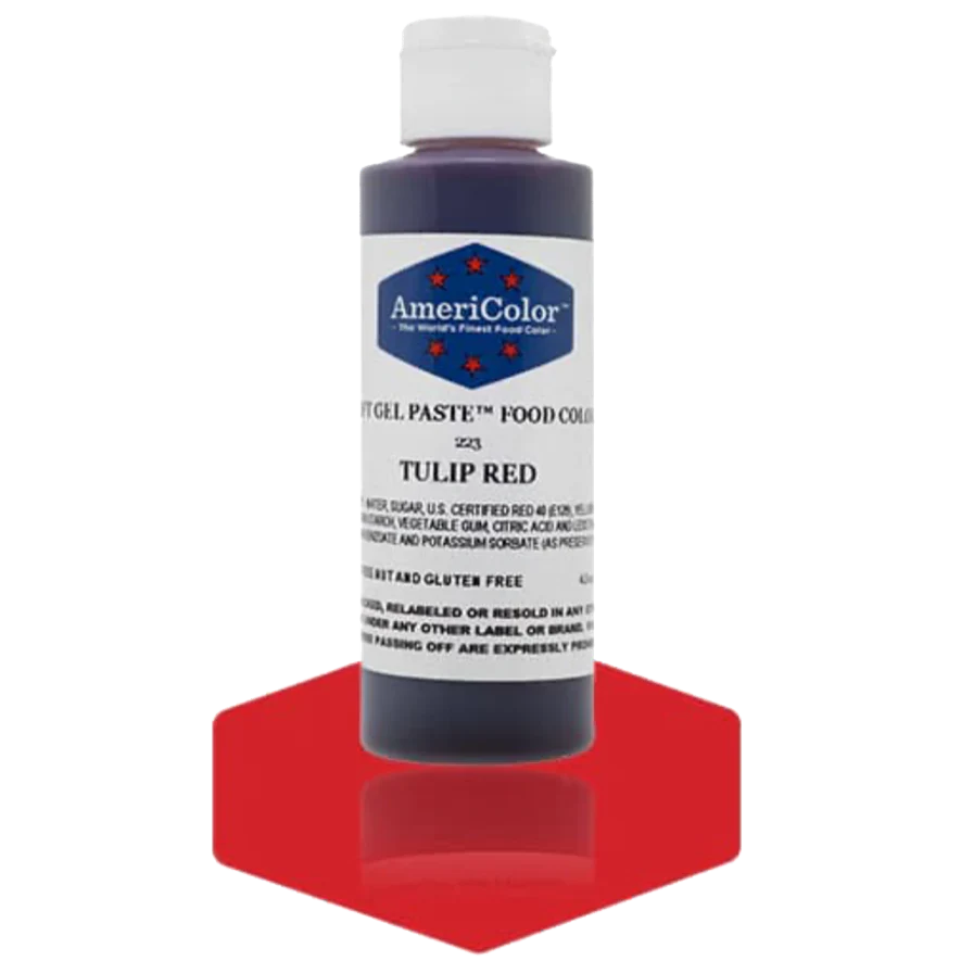 Americolor Soft Gel Paste - Tulip Red - Food Coloring