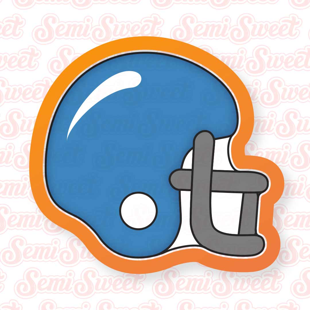 cookie football helmet Football Helmet Cookie Cutter