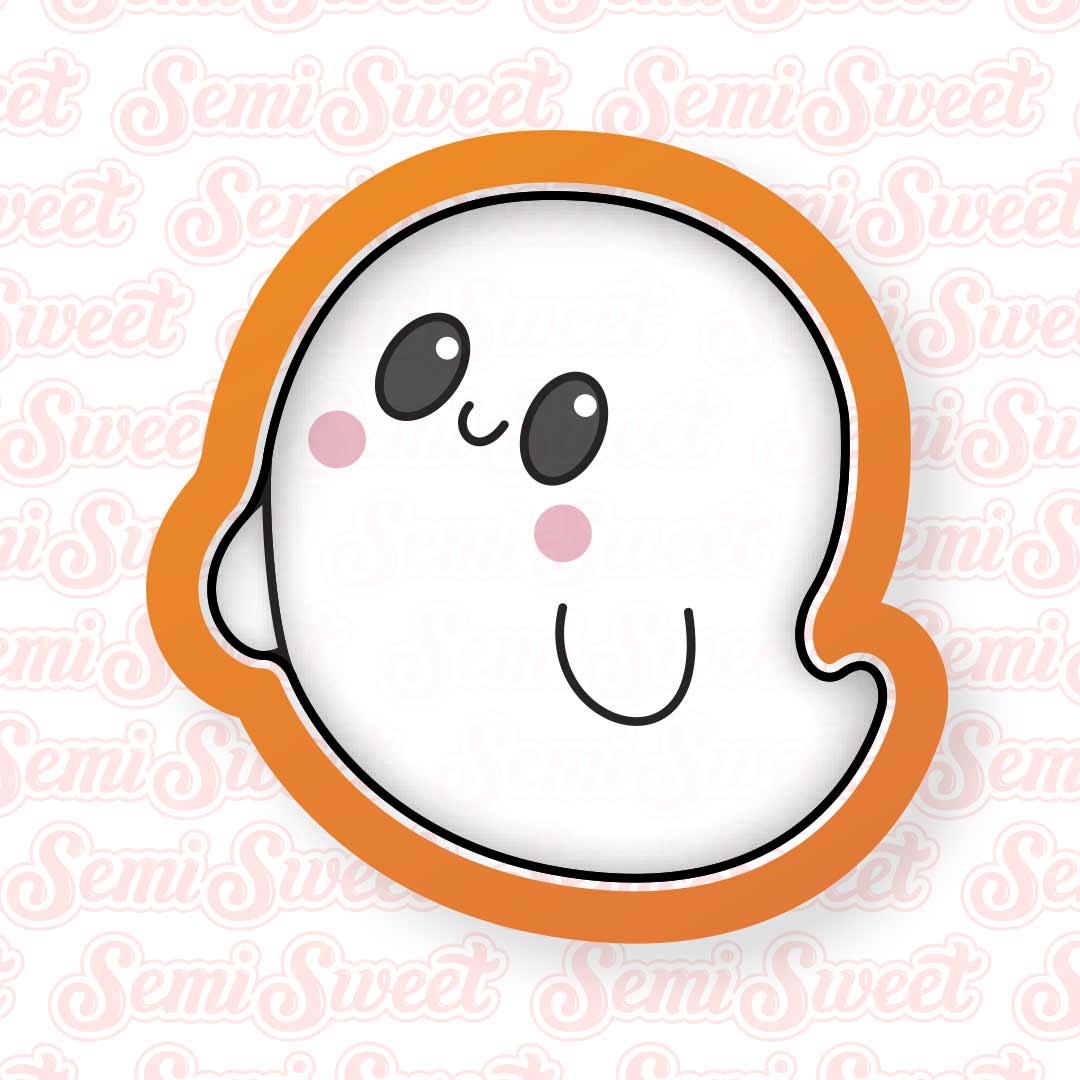 Simple Ghost 1 Cookie Cutter