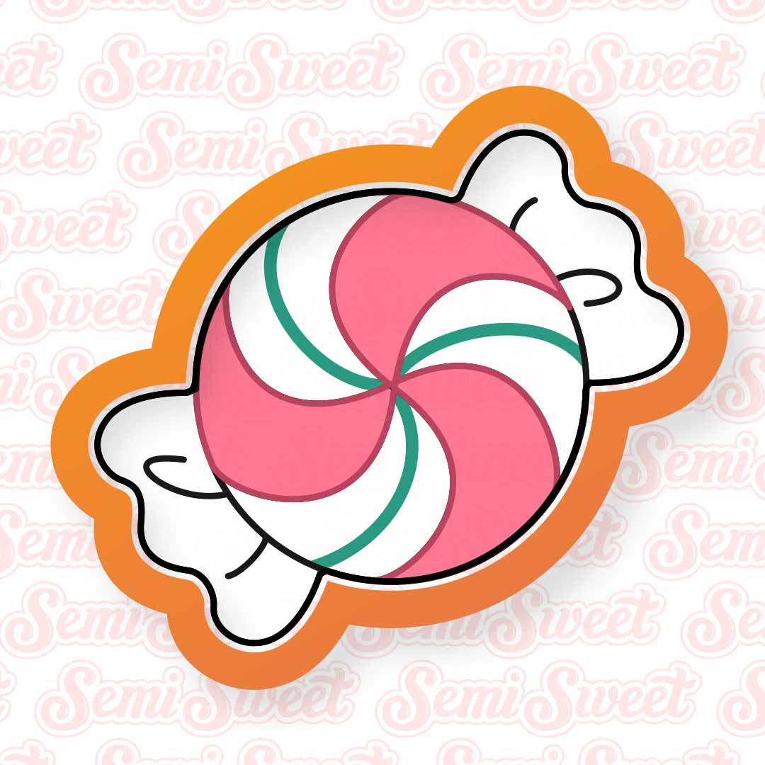 candy peppermint cookie cutter