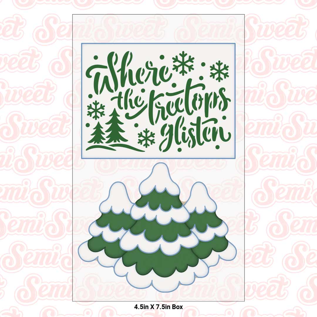 Glisten Trees Cookie Cutter