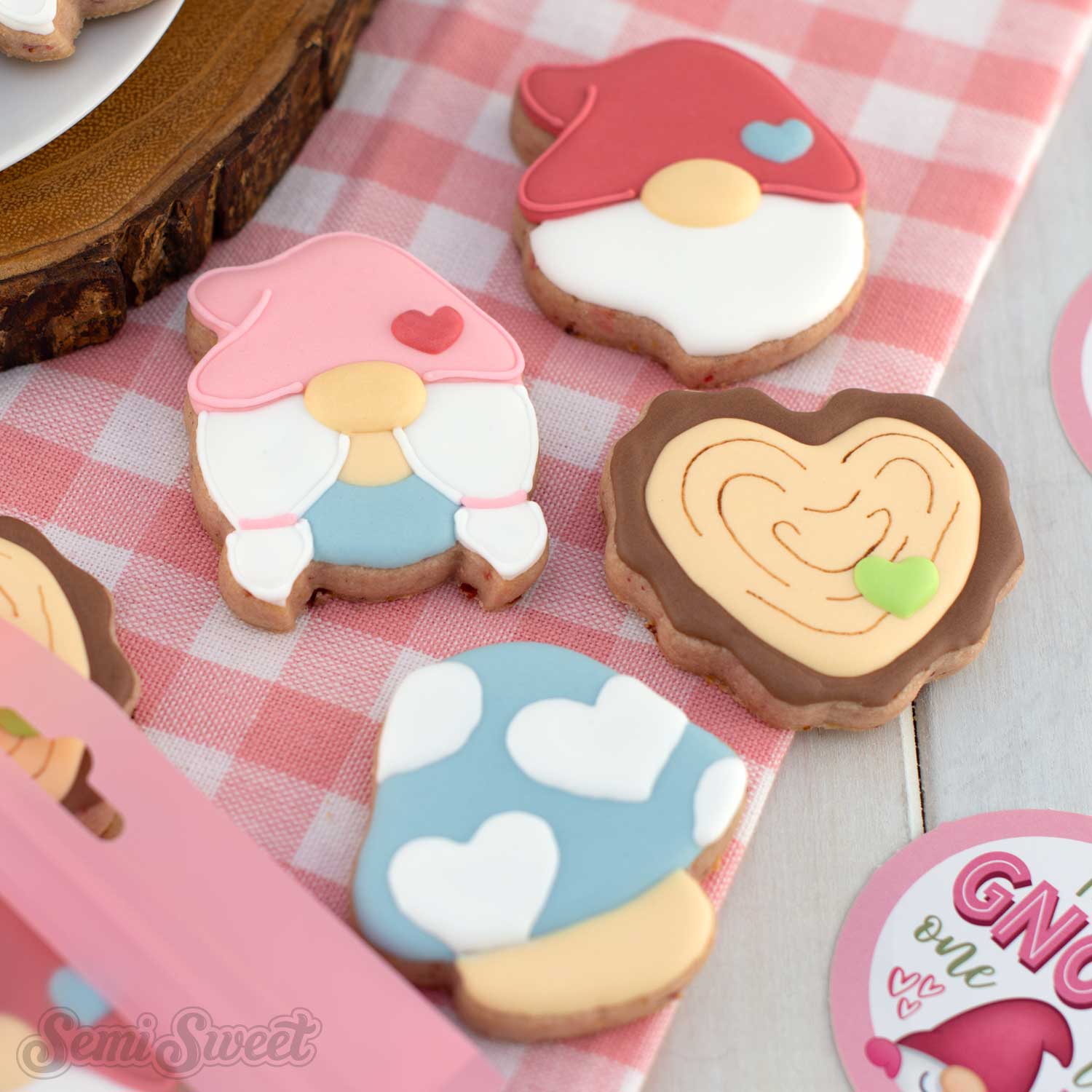 Male Gnome Head Cookie Cutter