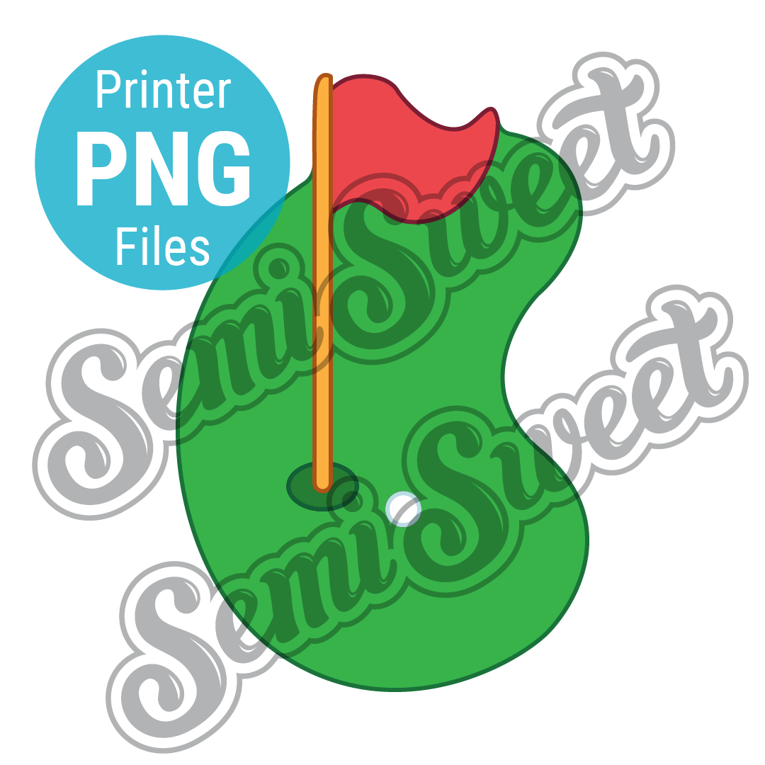 Golf Putting Green - PNG Images | Semi Sweet Designs