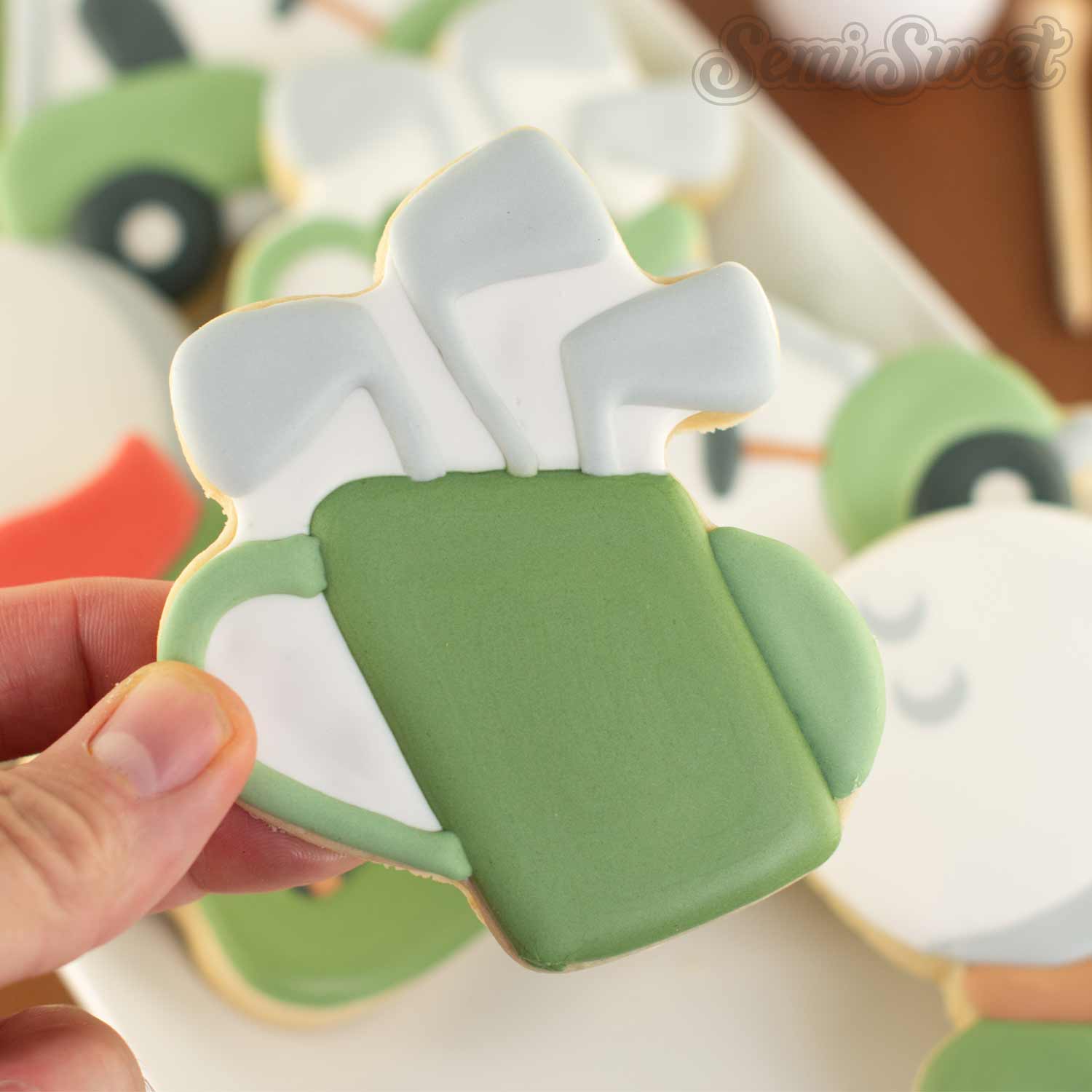 Golf Clubs Cookie Cutter