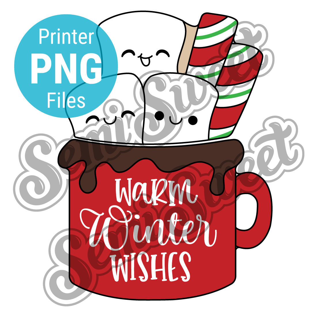 2-Piece Hot Cocoa Set - PNG Images | Semi Sweet Designs