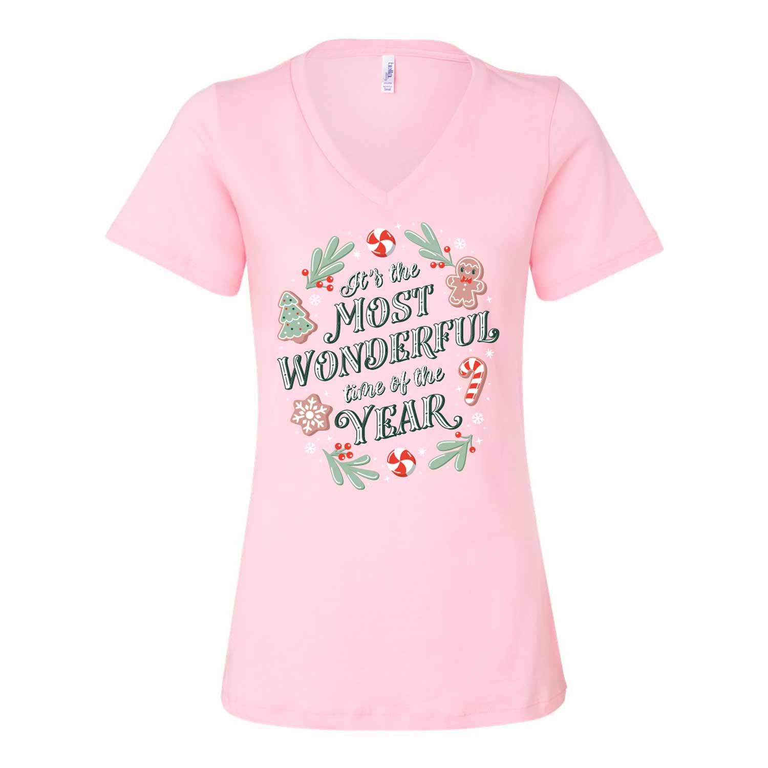 It's the Most Wonderful Time of the Year Ladies V-Neck T-Shirt