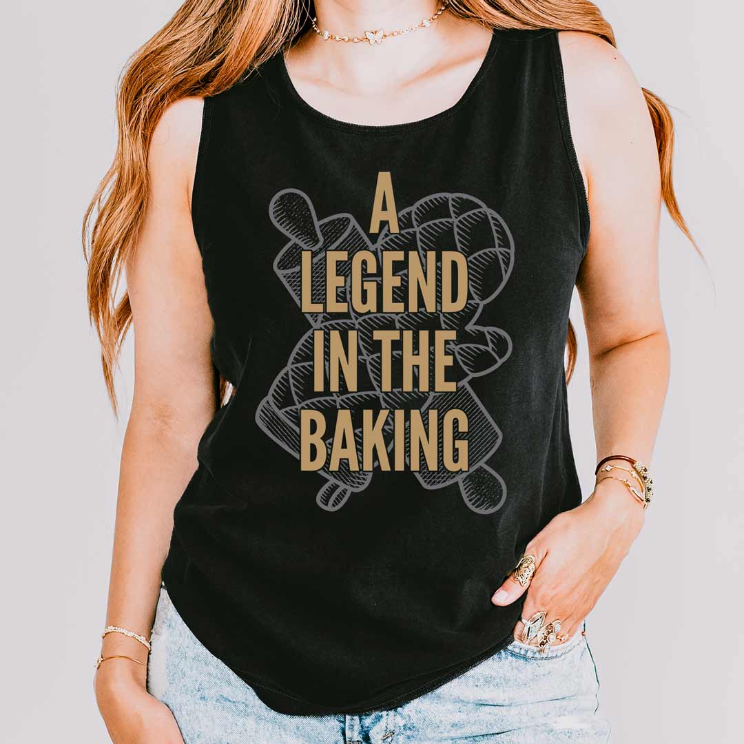 A Legend in the Baking Unisex Tank Top