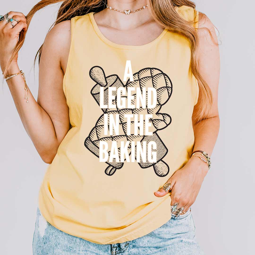 A Legend in the Baking Unisex Tank Top