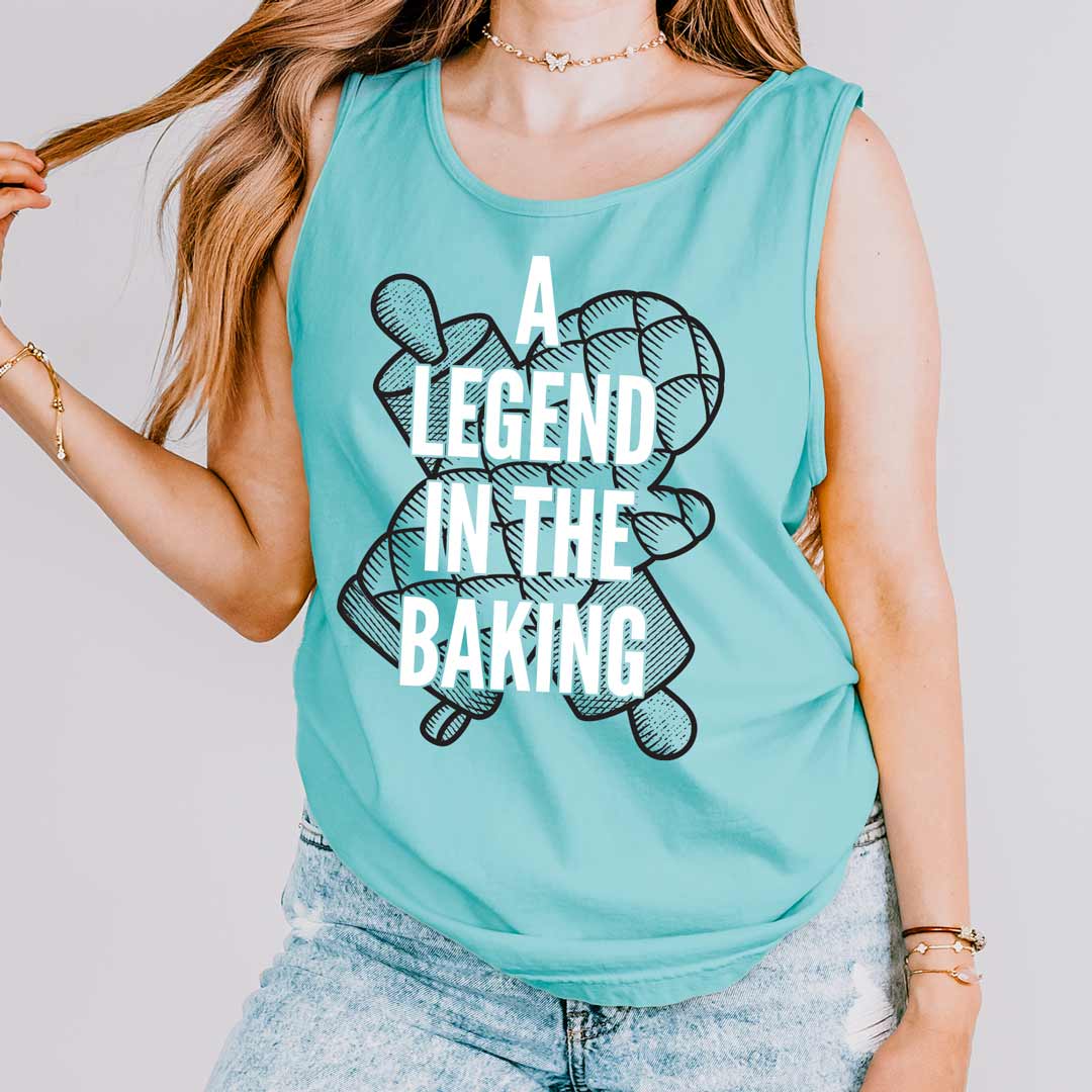 A Legend in the Baking Unisex Tank Top
