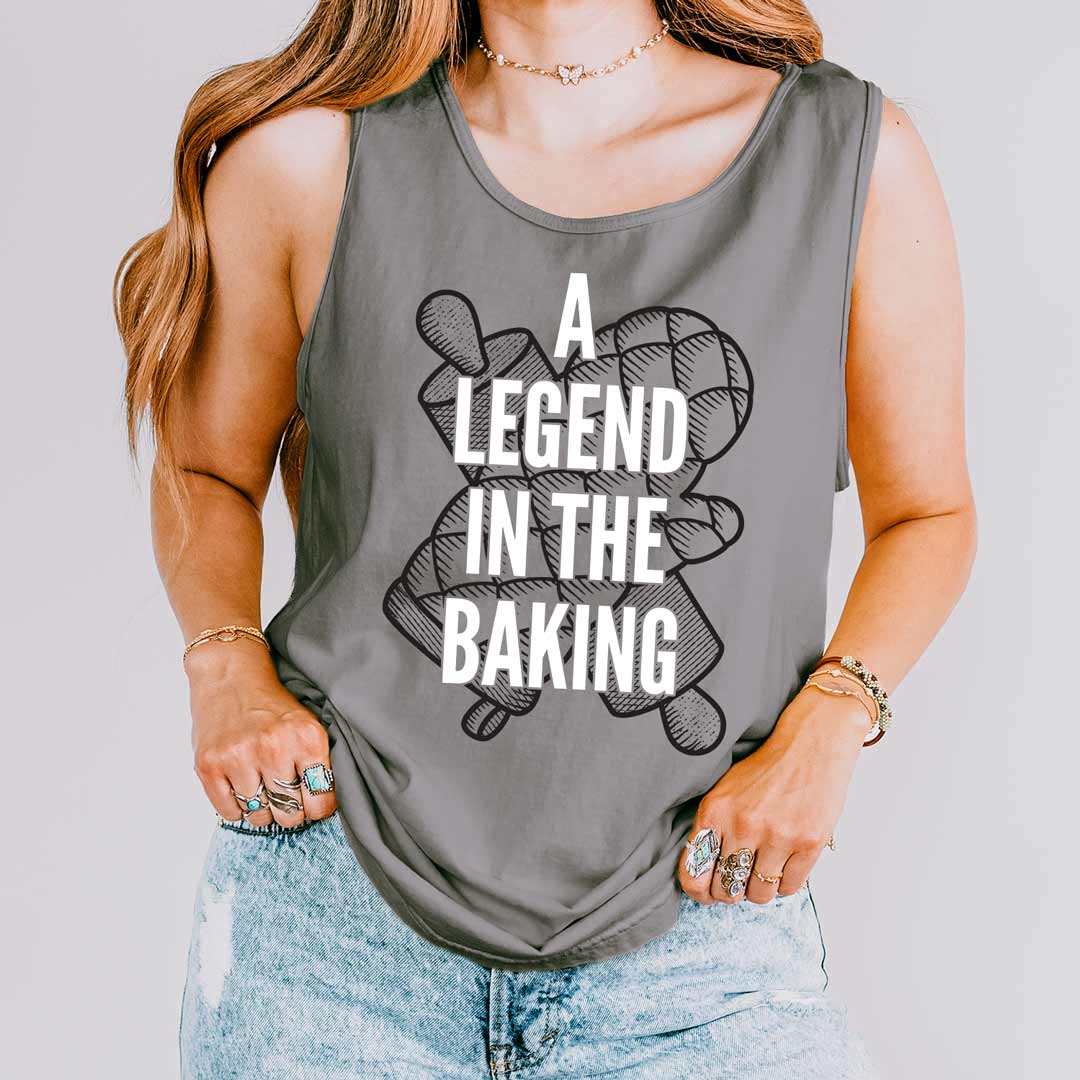 A Legend in the Baking Unisex Tank Top