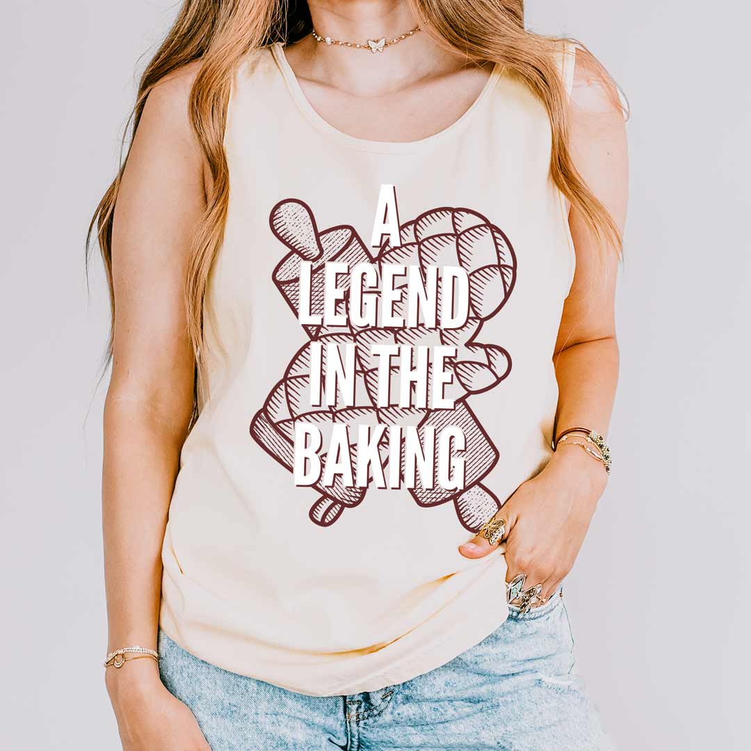 A Legend in the Baking Unisex Tank Top