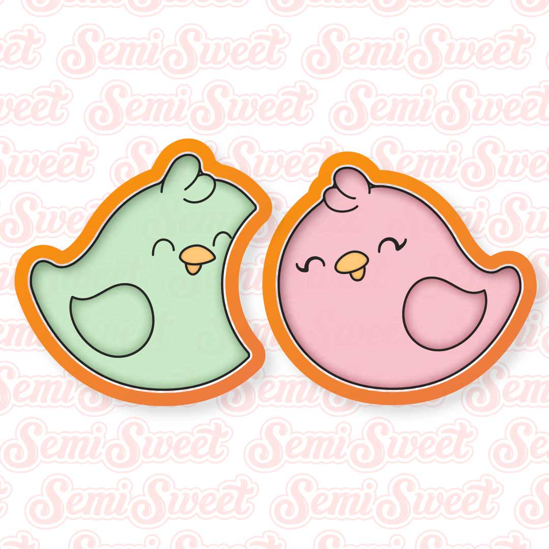 love birds cookie cutter set