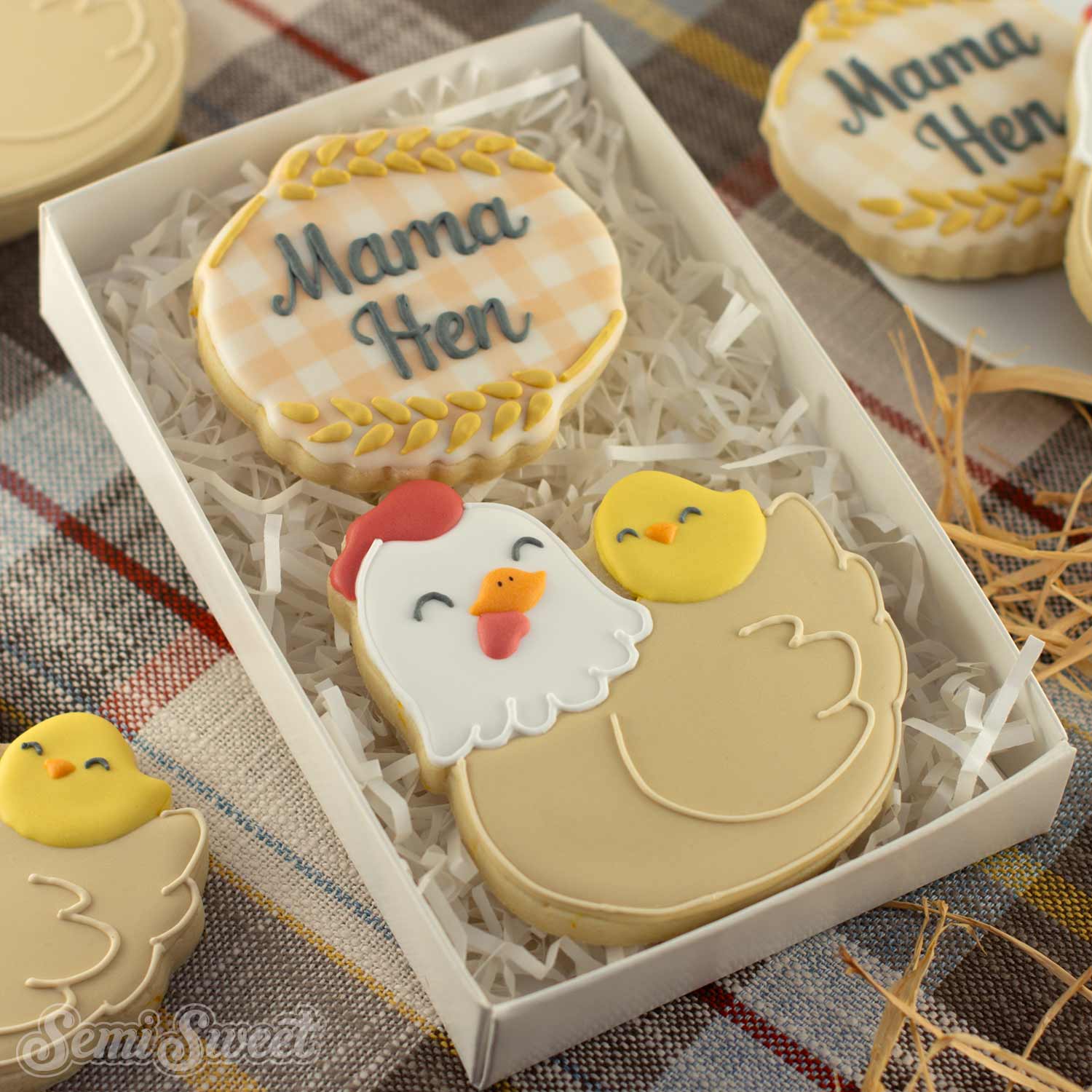 Mama Chicken Hen Cookie Cutter