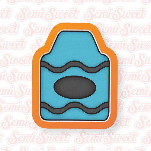 Chubby Crayon Mini Cookie Cutter