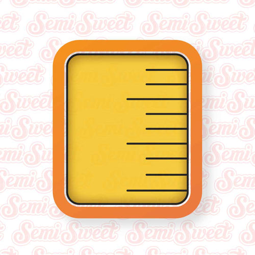 Chubby Ruler Mini Cookie Cutter