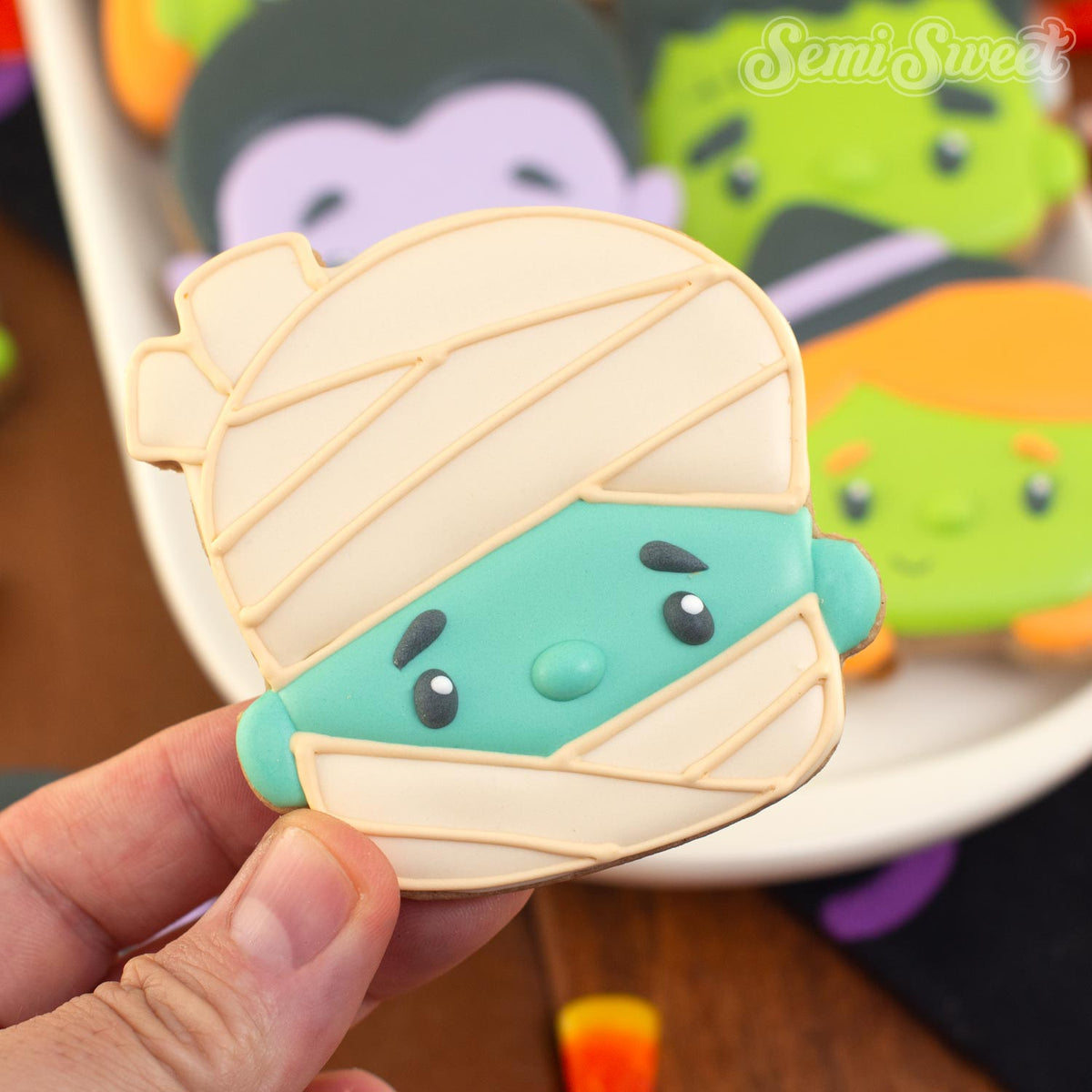 Mummy Kid Cookie Cutter