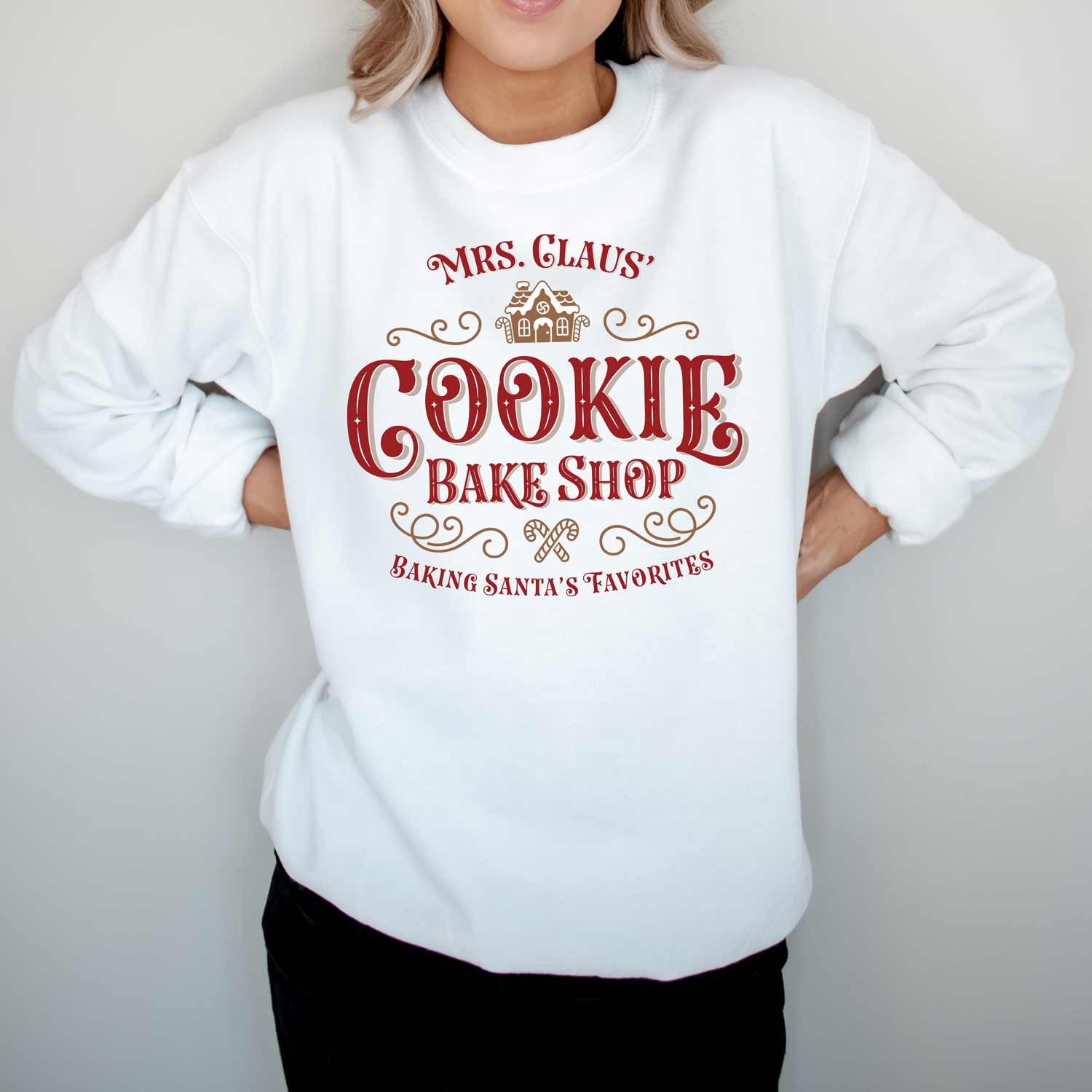 Mrs. Claus' Cookie Bake Shop Unisex Sweatshirt