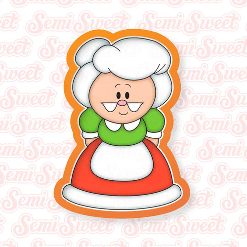 Mrs. Claus Body Cookie Cutter