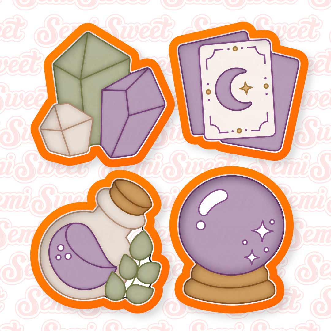 Mystic Magic Cookie Cutter Set