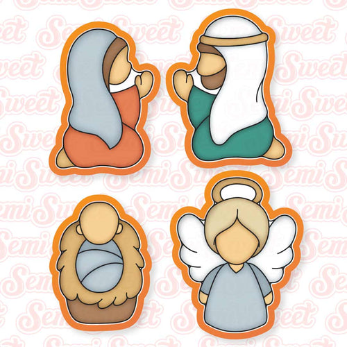 Nativity Cookie Cutter Set