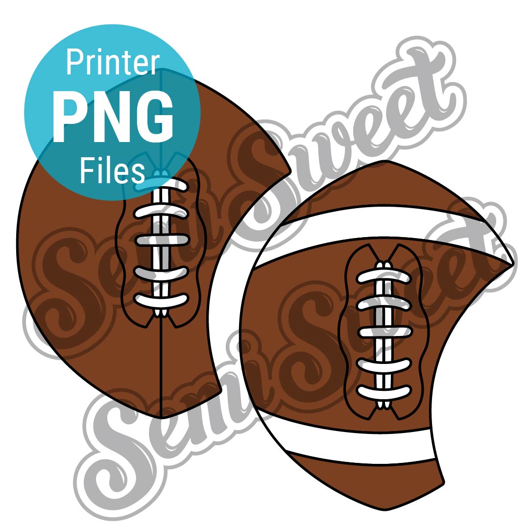Overlapping Football - PNG Images | Semi Sweet Designs