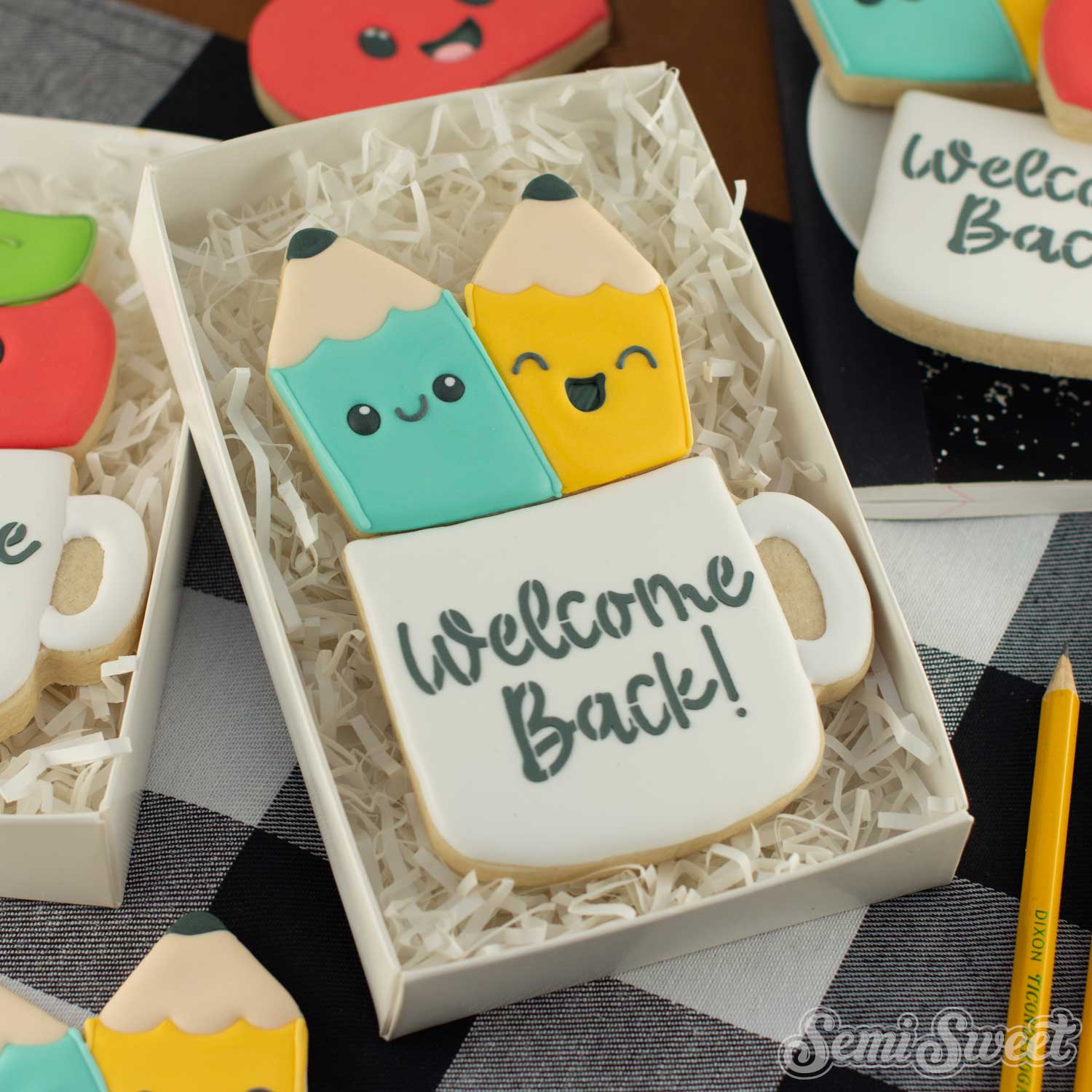 3-Pc School Mug Cookie Cutter Set