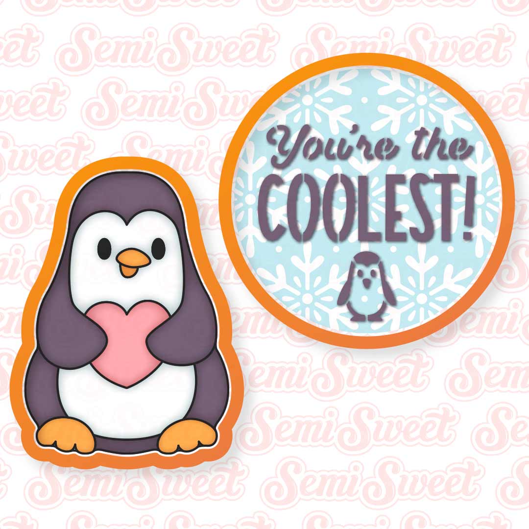 Penguin Platter Cookie Cutter Set