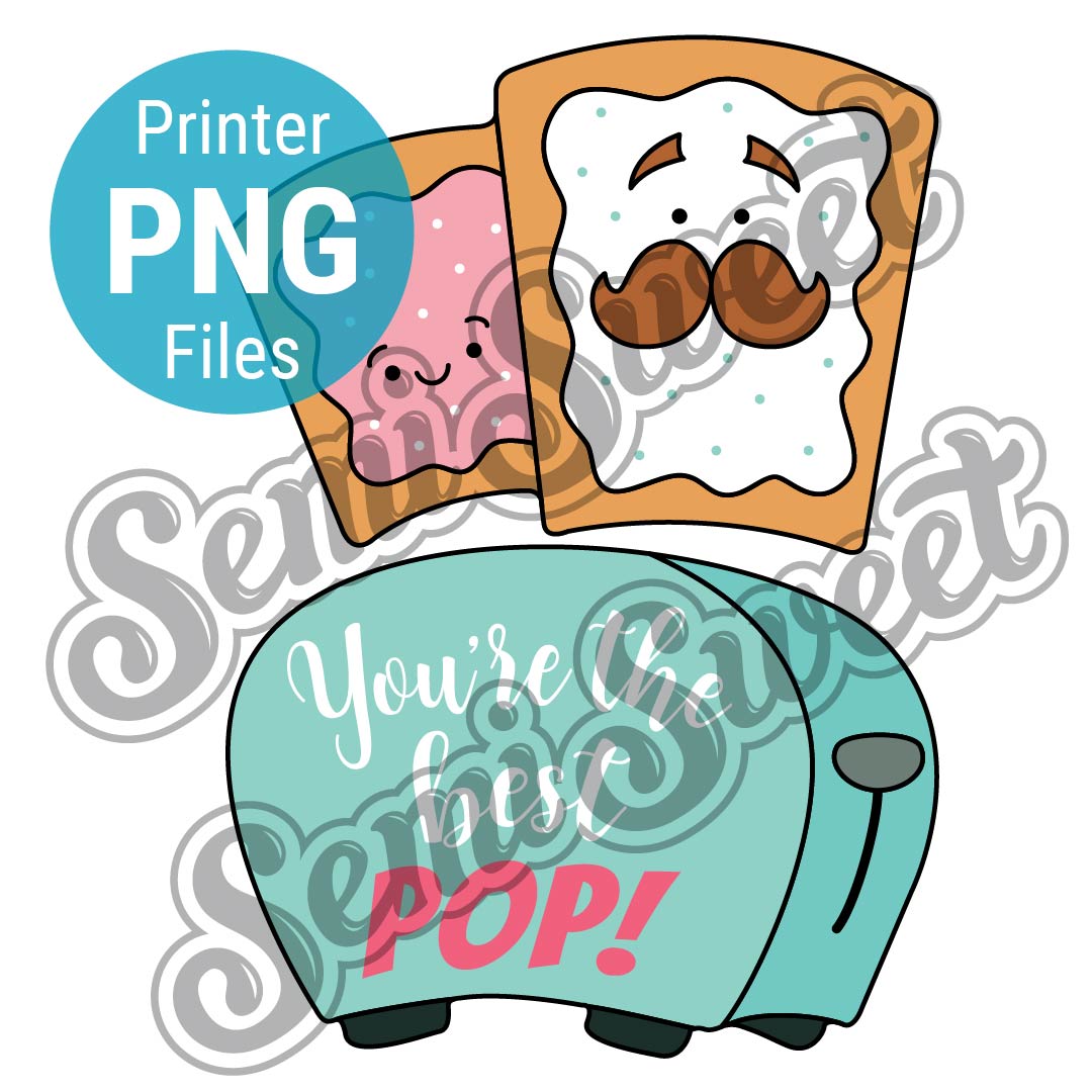 Pop-Tart and Toaster Set - PNG Images | Semi Sweet Designs