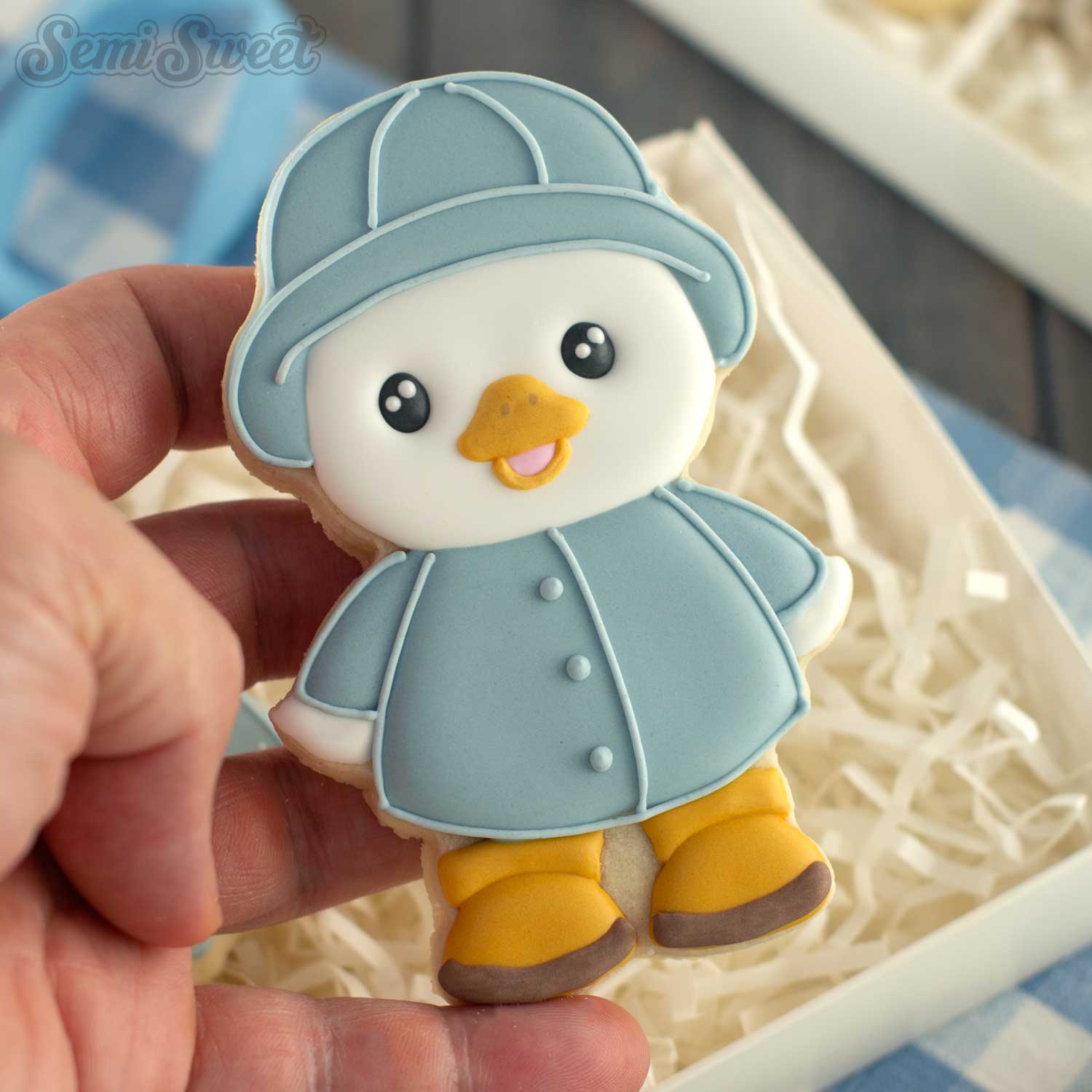 Raincoat Duck Cookie Cutter