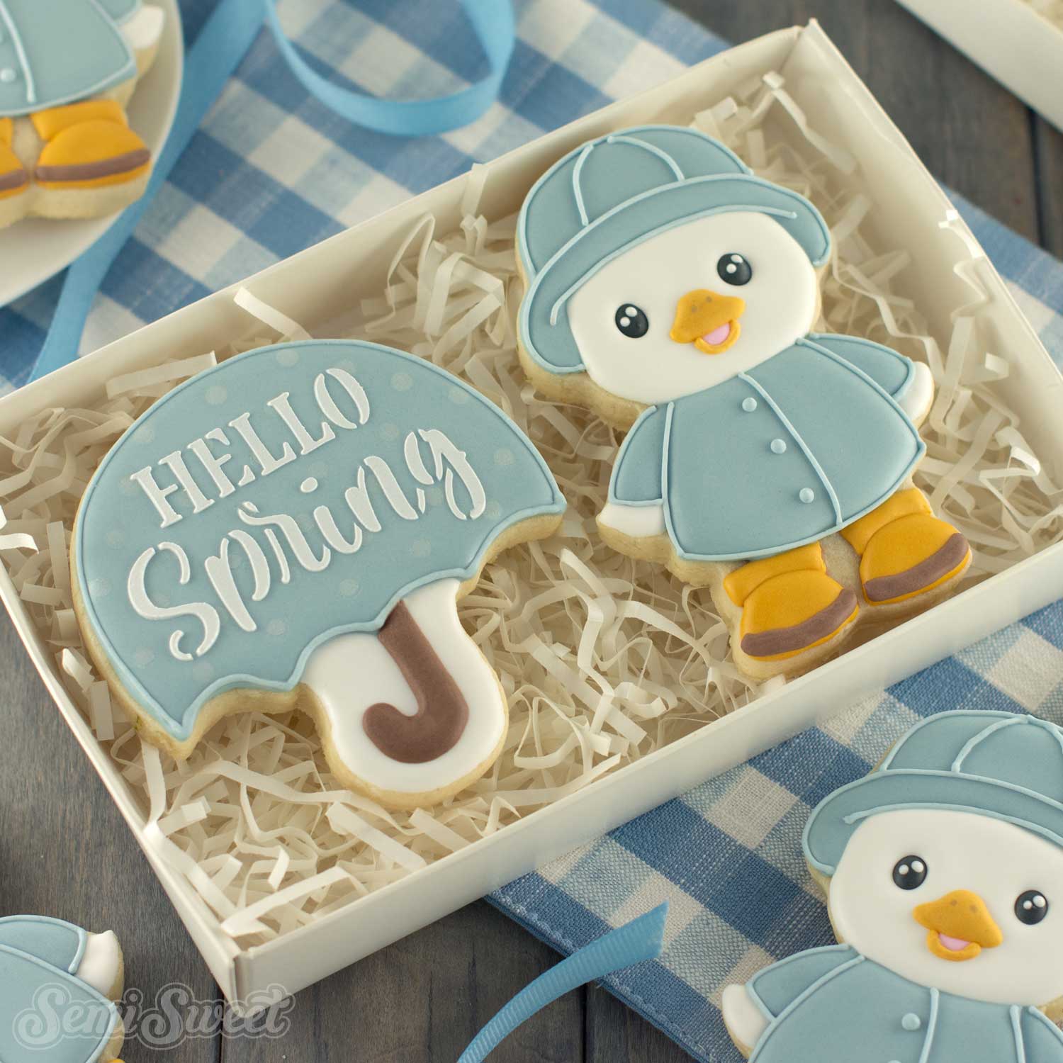 Raincoat Duck Cookie Cutter