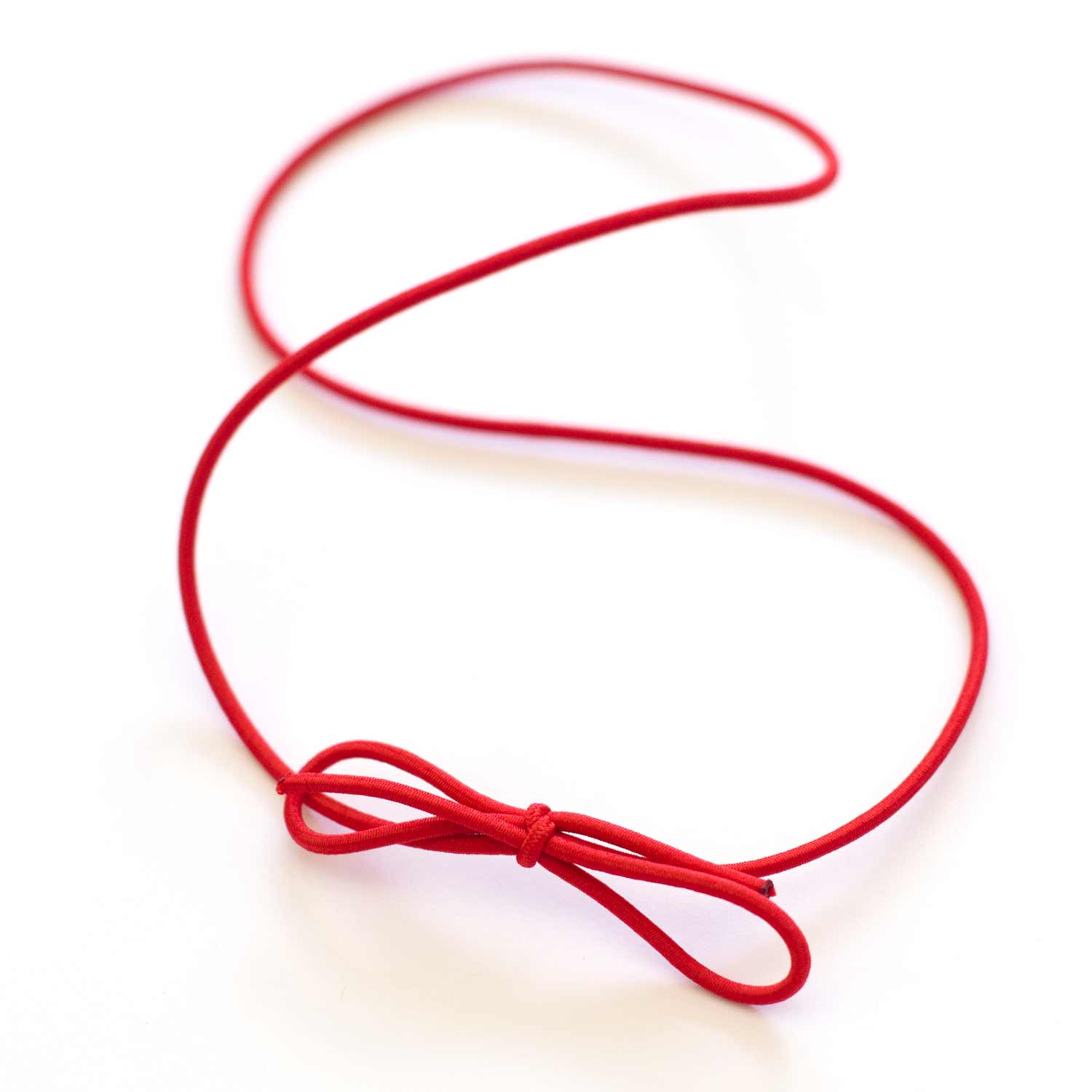 red matte stretch loop for gifts
