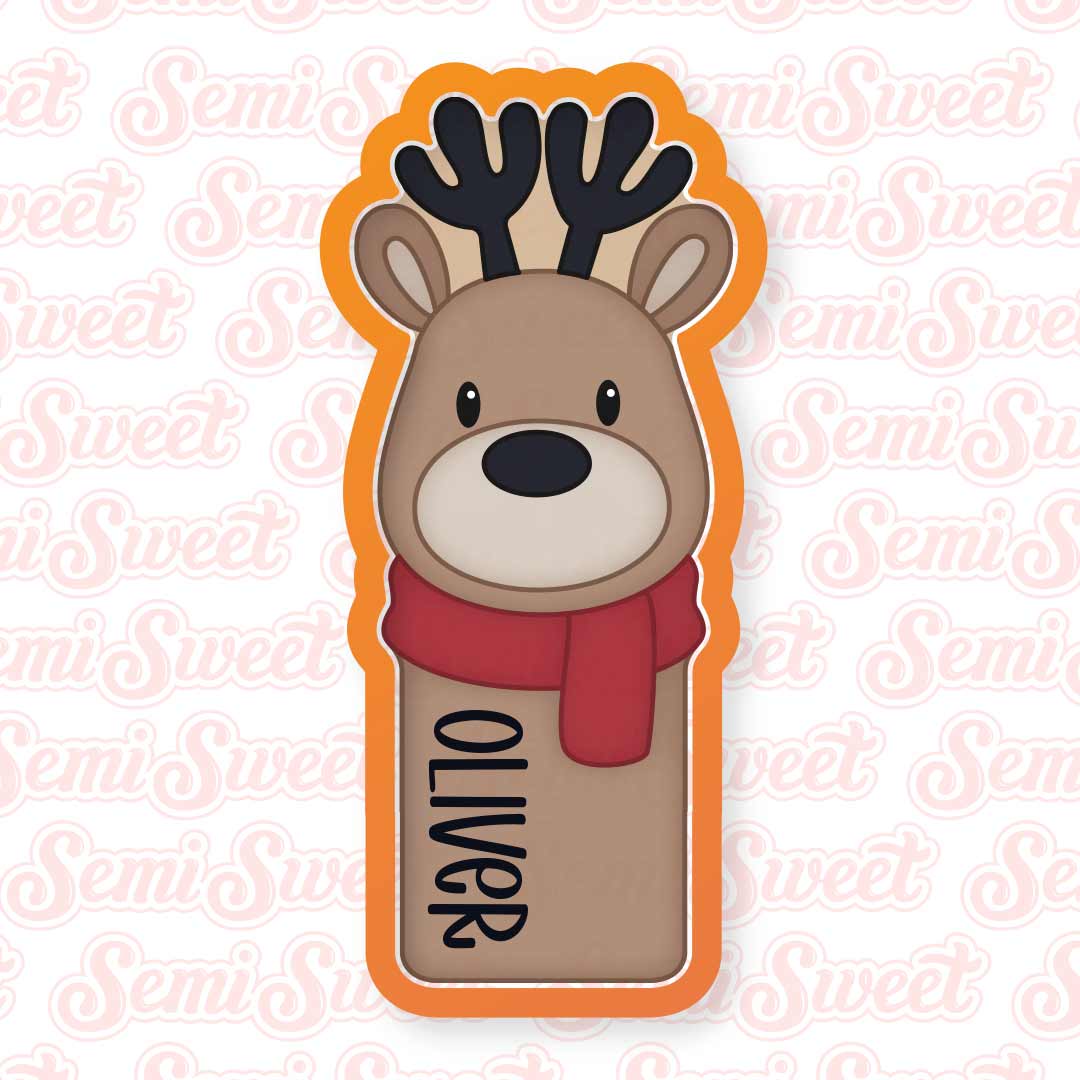 Reindeer Stick Cookie Cutter