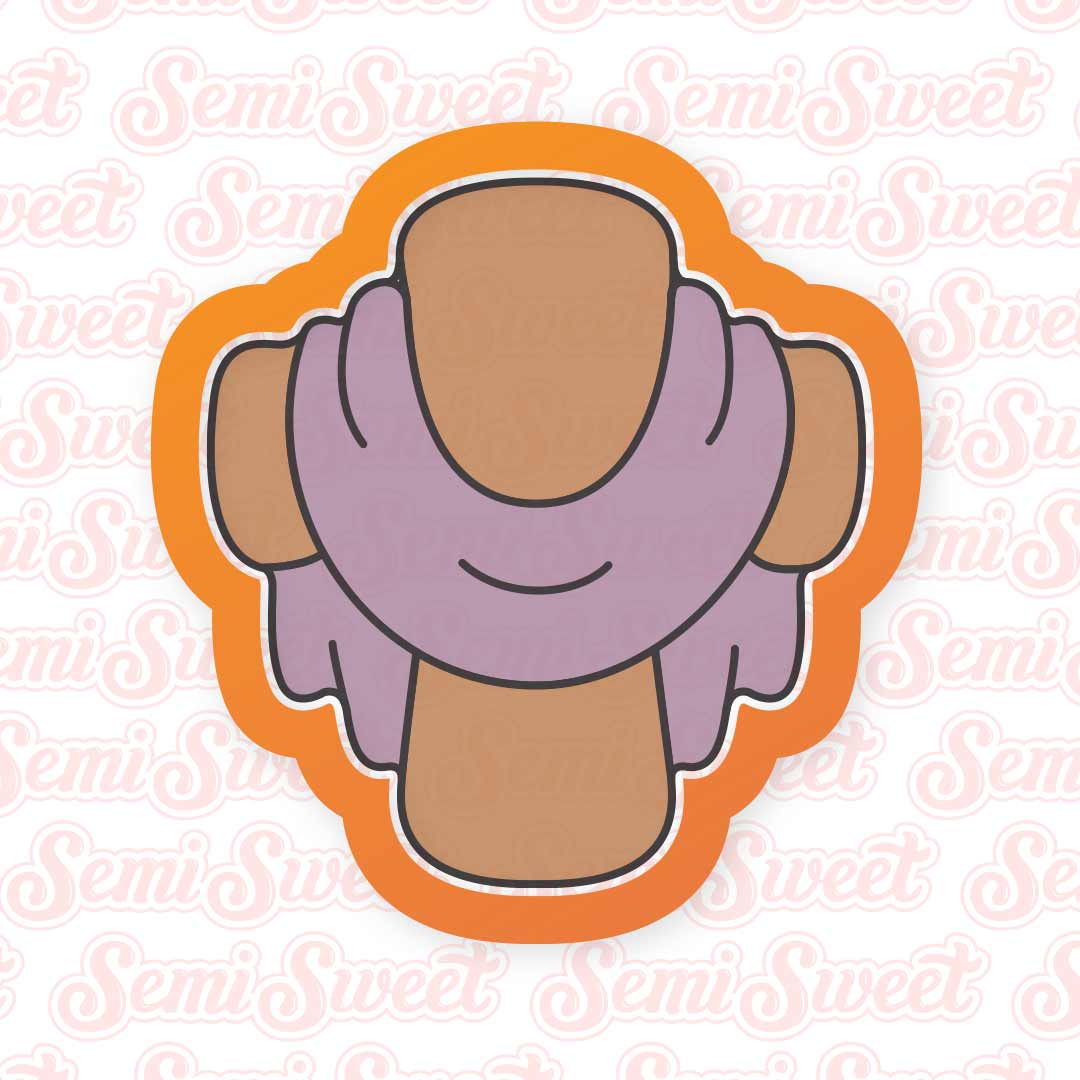 Easter Cross with Sash Cookie Cutter | Semi Sweet Designs