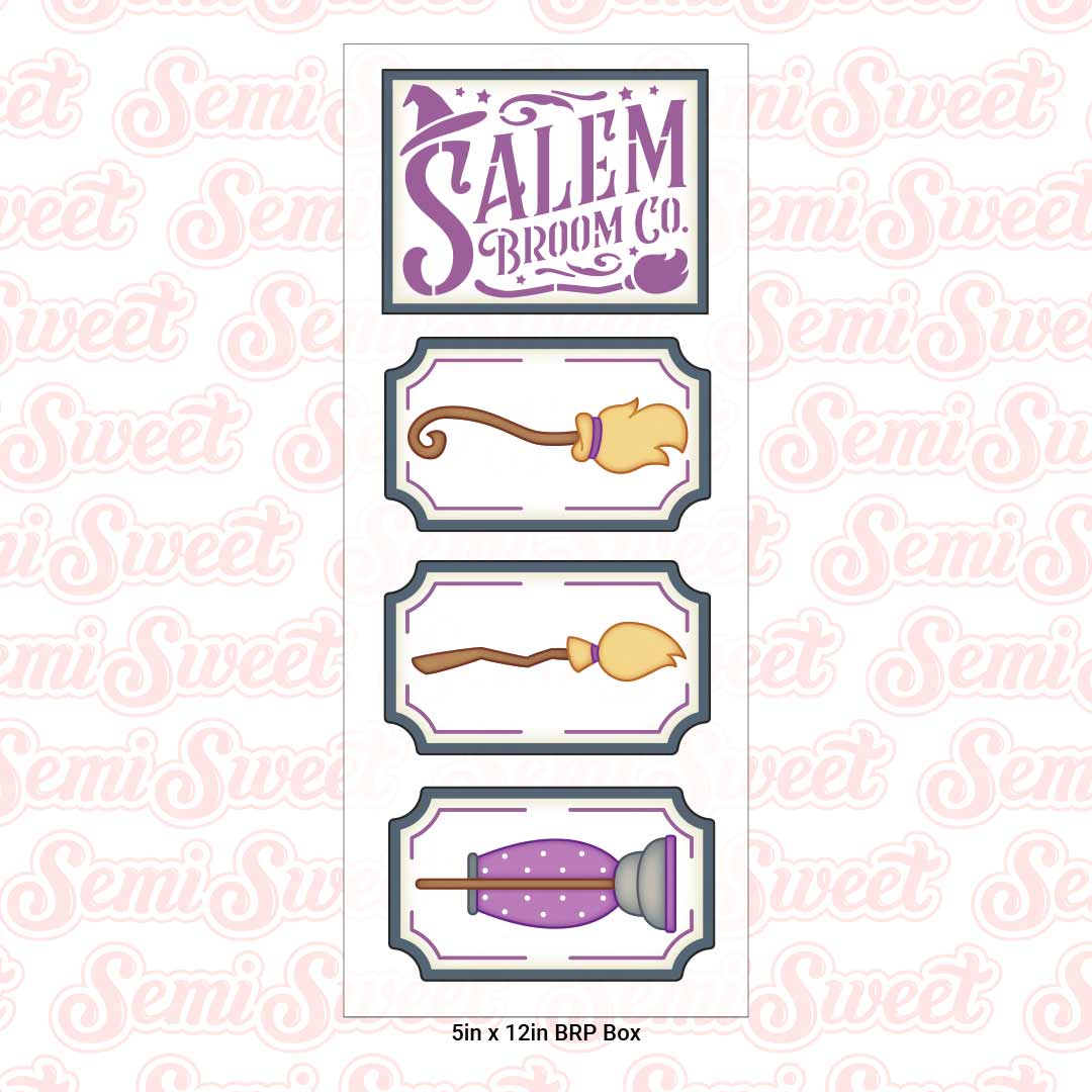 Ticket Plaque Cookie Cutter | Semi Sweet Designs