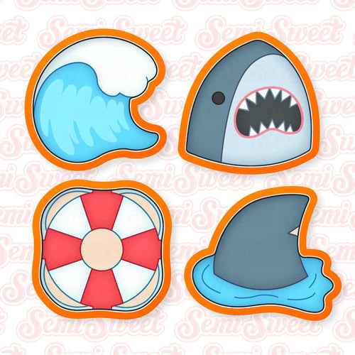 Shark Cookie Cutter Set