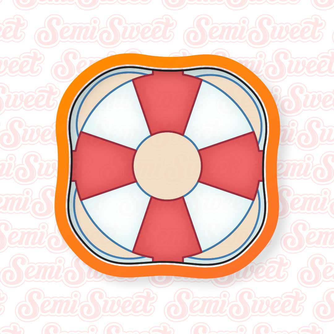 Life Preserver Cookie Cutter