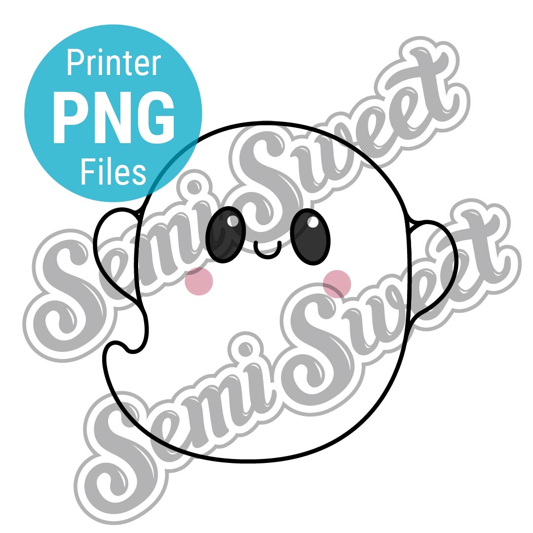 Simple Ghost 2 - PNG Images | Semi Sweet Designs