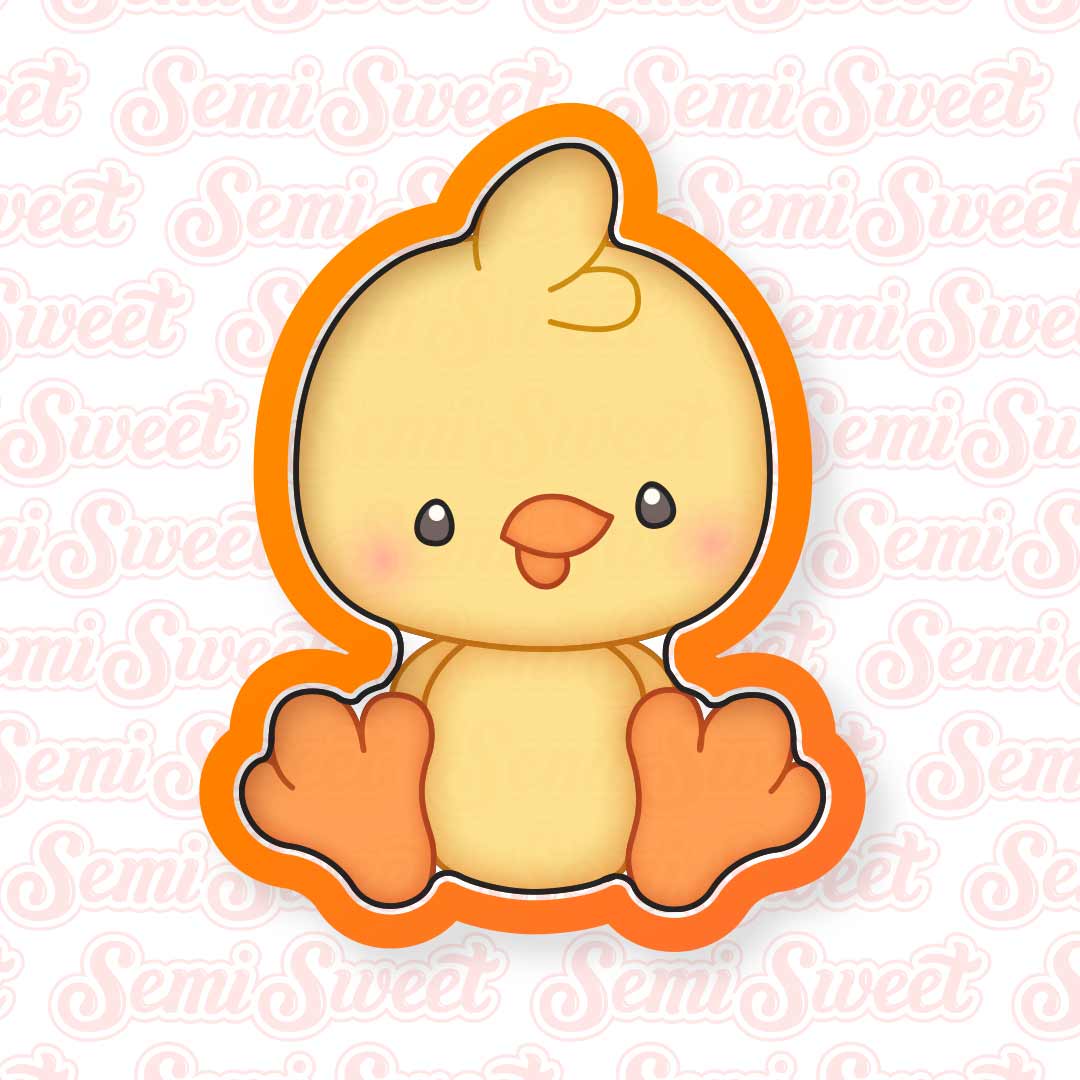 Chubby Easter Chick Cookie Cutter