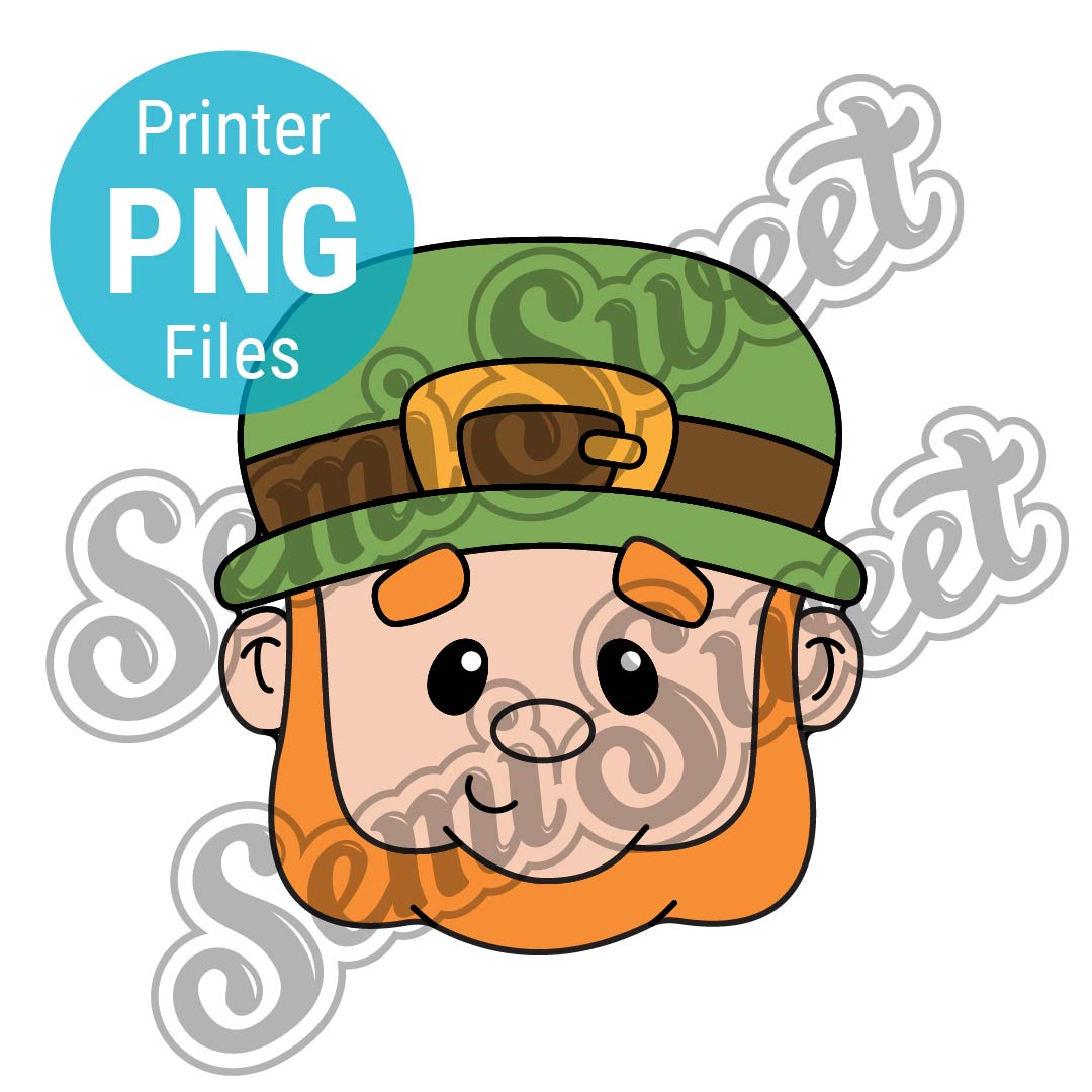Leprechaun Head - PNG Images | Semi Sweet Designs
