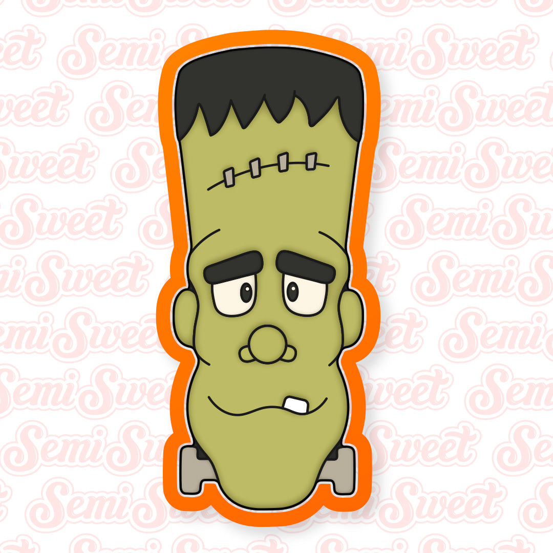 skinny Frankenstein cookie cutter