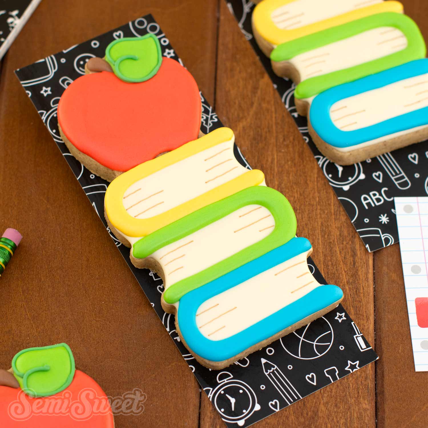 Skinny Apple Books Stack
