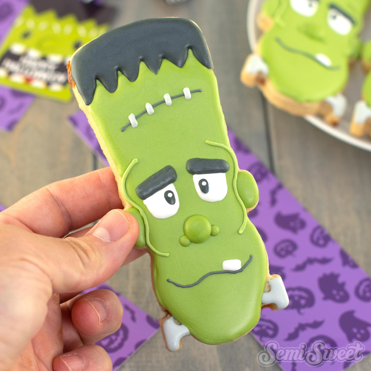 Skinny Frankenstein Cookie Cutter