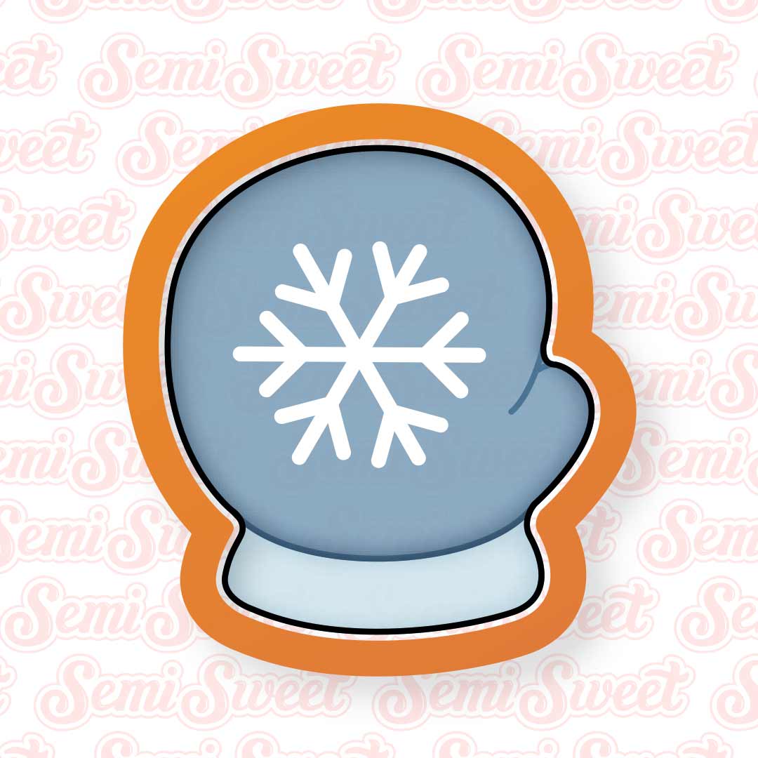 winter mitten cookie cutter