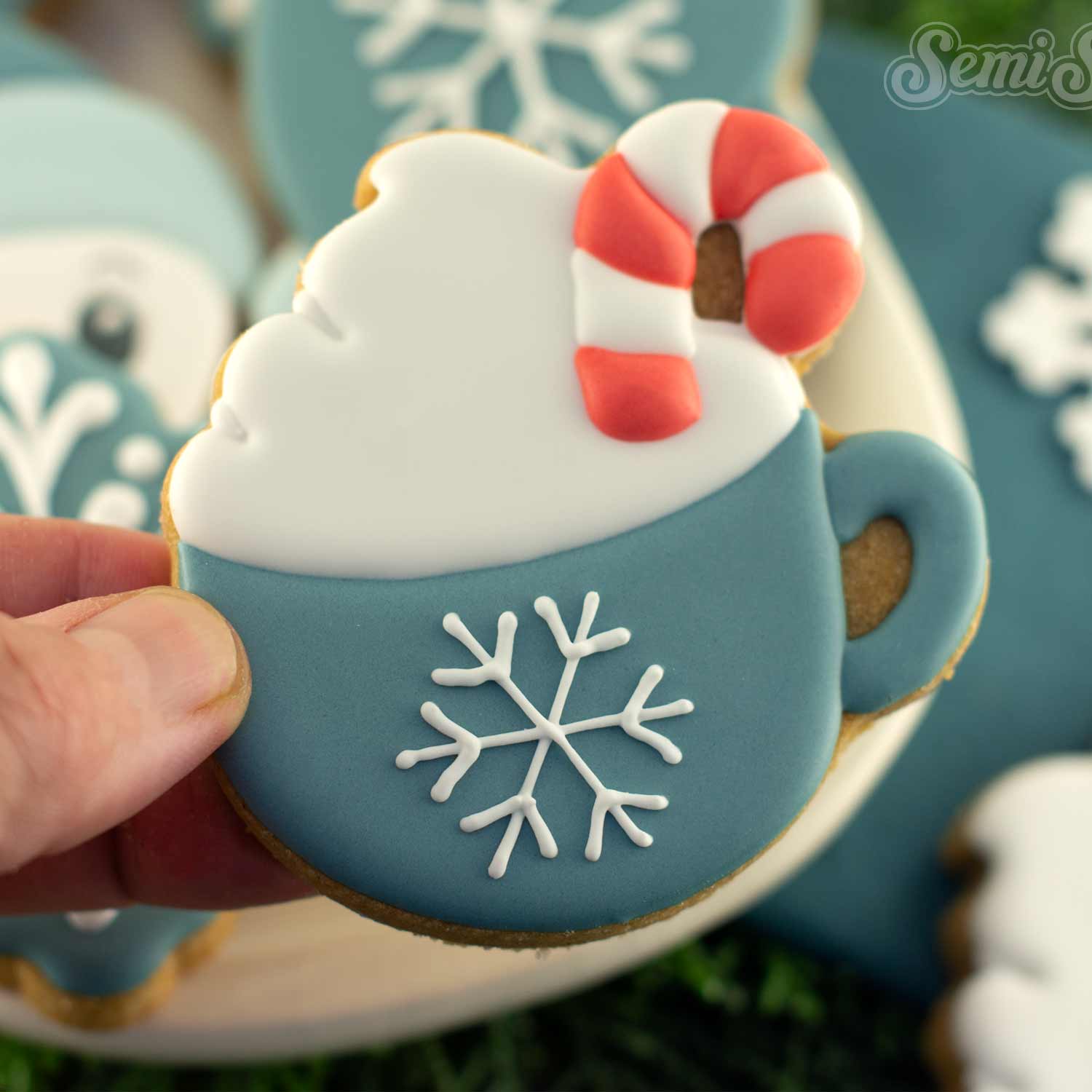 snow mug cookie cutter