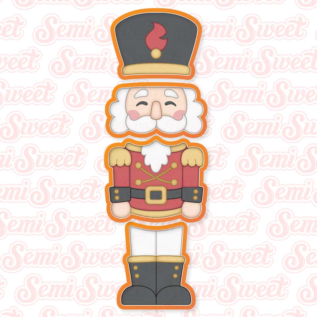 Stackable Nutcracker Cookie Cutter Set