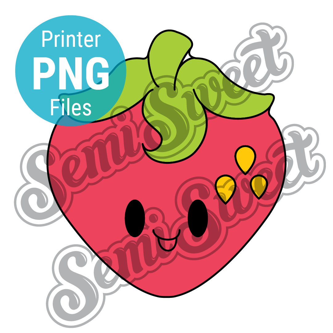 Strawberry - PNG Images | Semi Sweet Designs