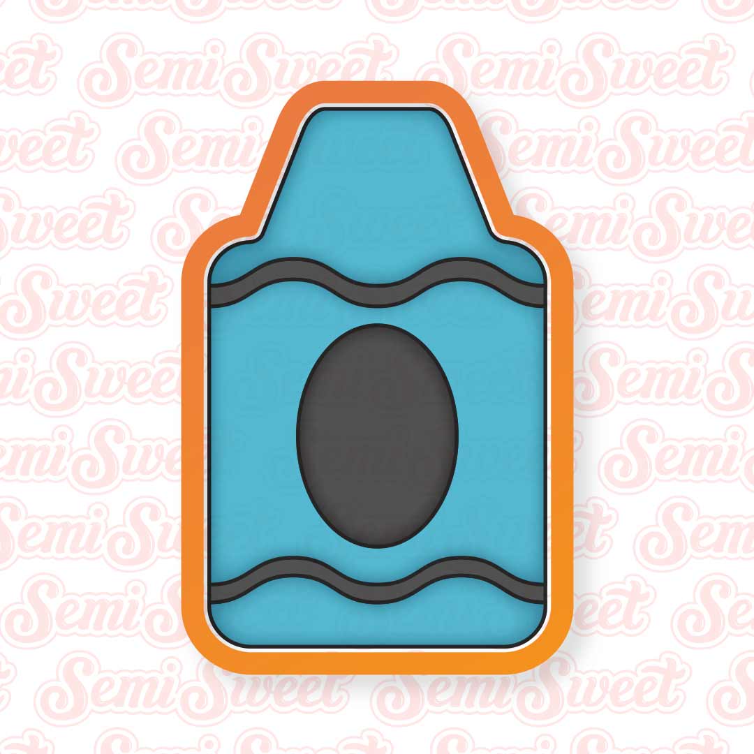 Tall Crayon Cookie Cutter