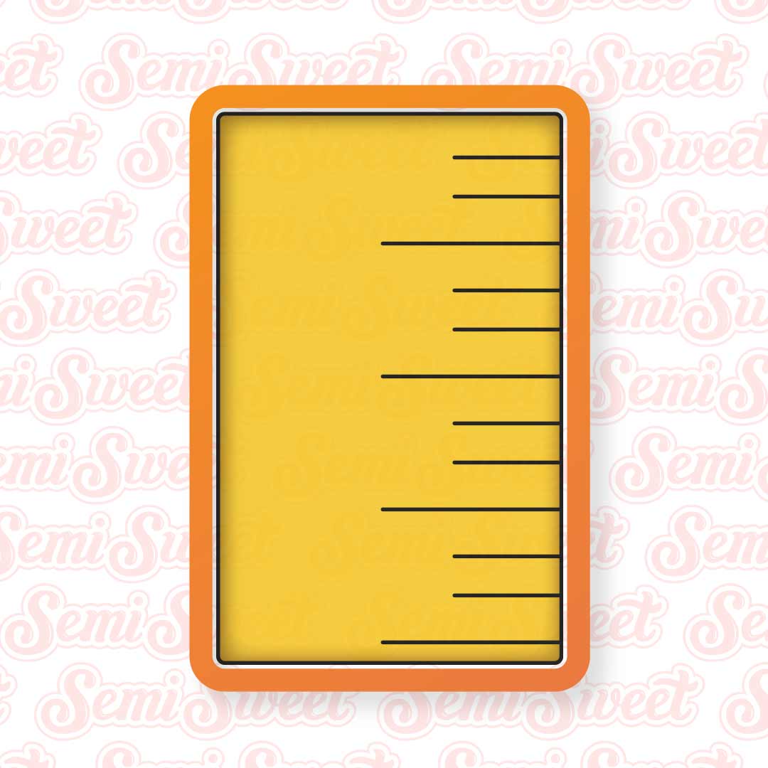 Tall Ruler Cookie Cutter