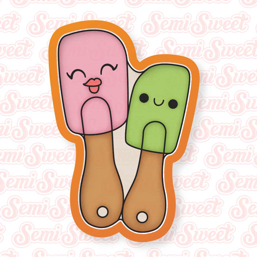 Tall Spatula Pair Cookie Cutter