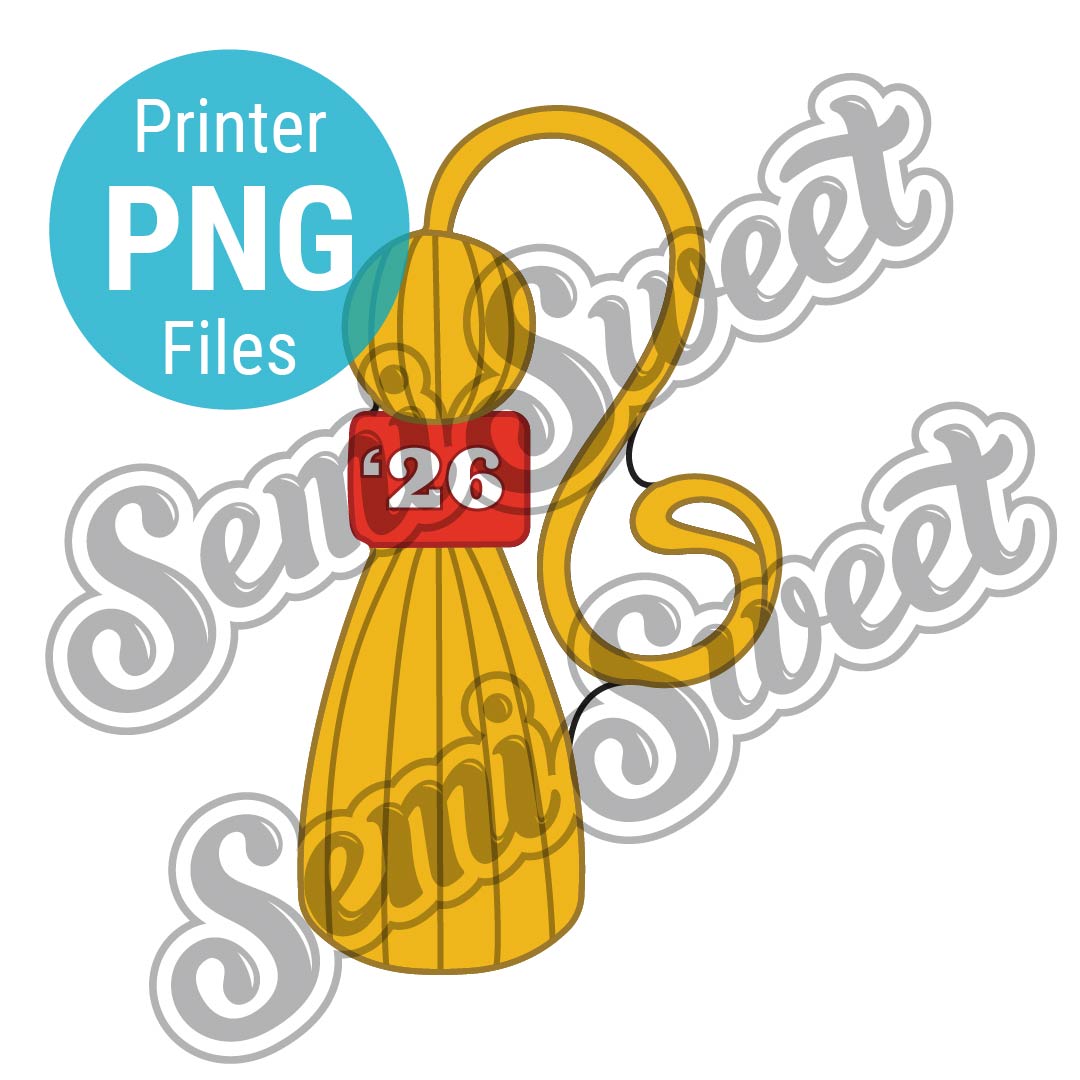 Graduation Tassel 2026 - PNG Images | Semi Sweet Designs
